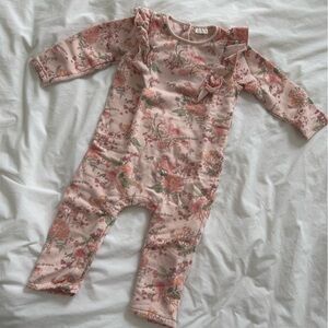 🪷 Next Baby Floral One-Piece